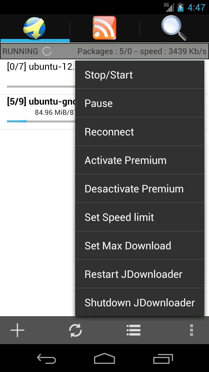 JDownloaderRC