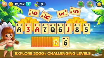Solitaire Tripeaks Puzzle Card