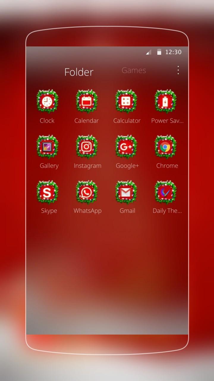 Christmas Santa Red