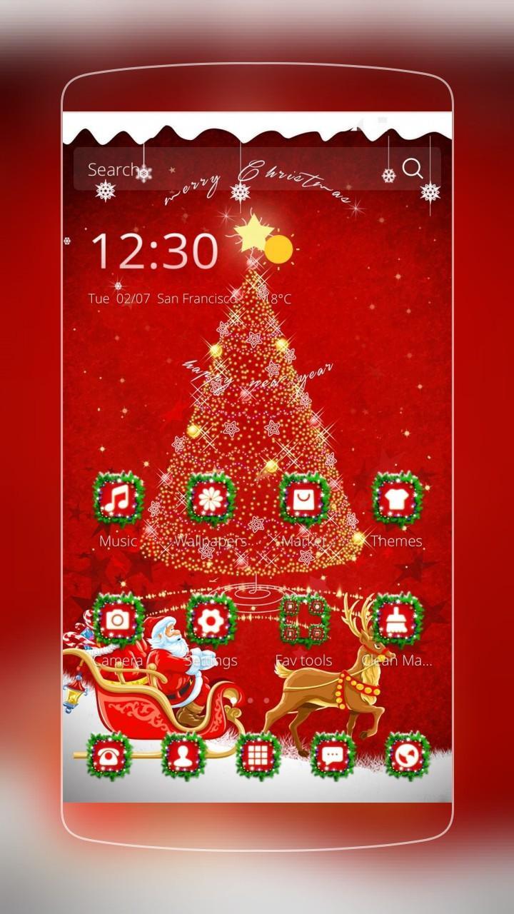 Christmas Santa Red