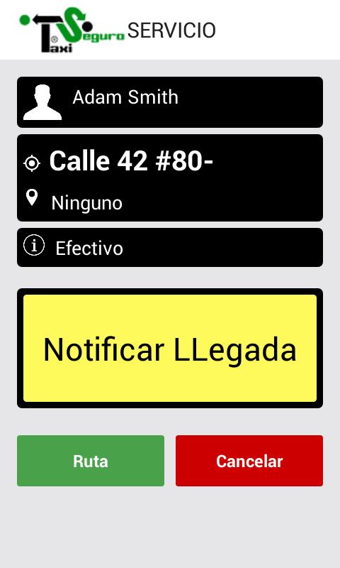 Taxi Seguro Conductor