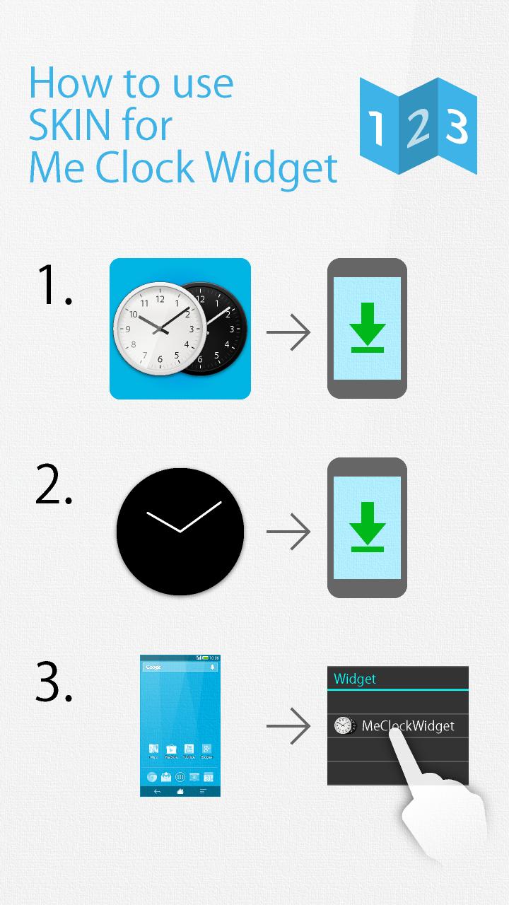 Square glass clock -Me Clock