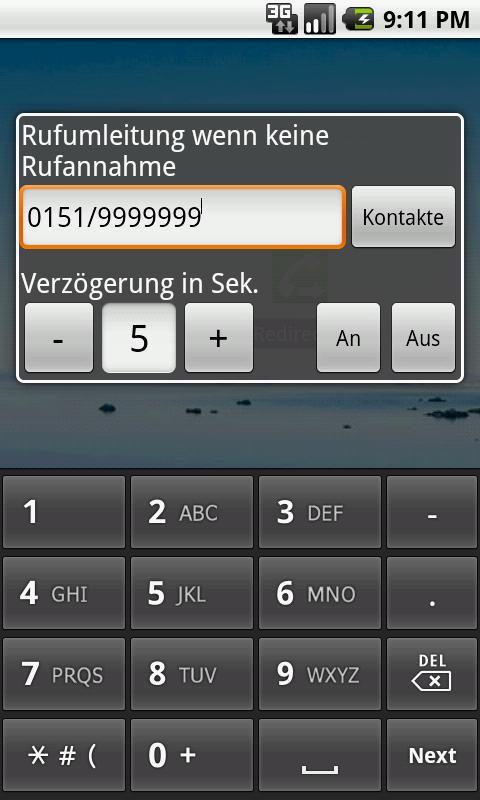 RedirectCall