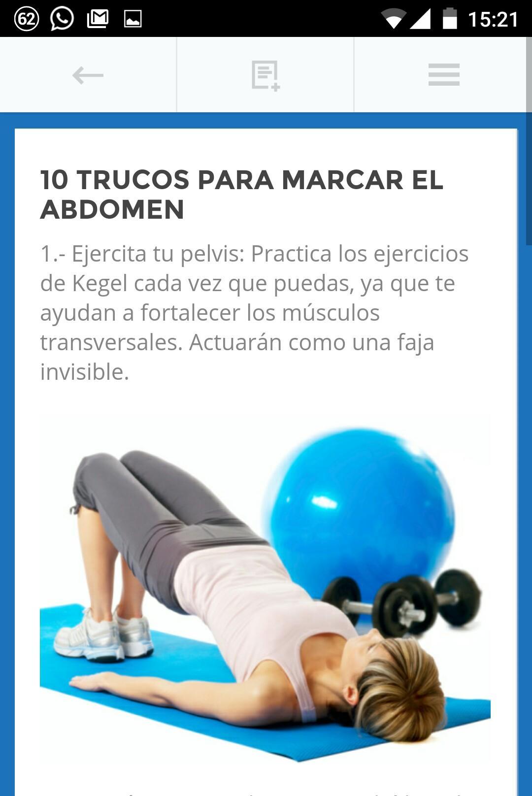 Ejercicios Abdominales