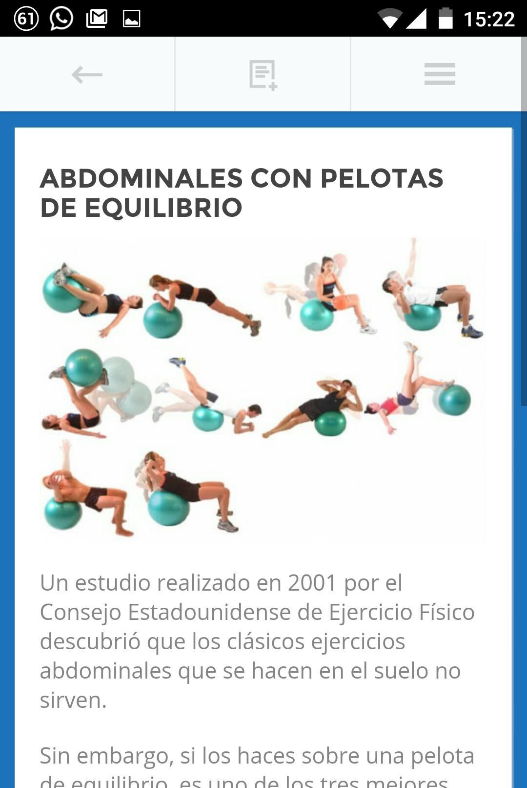 Ejercicios Abdominales