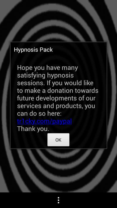 Hypnosis pack