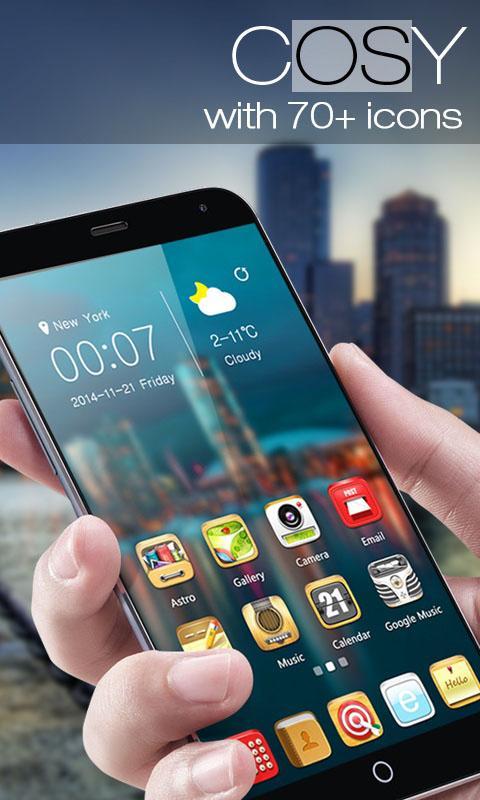 Cosy GO Launcher Theme