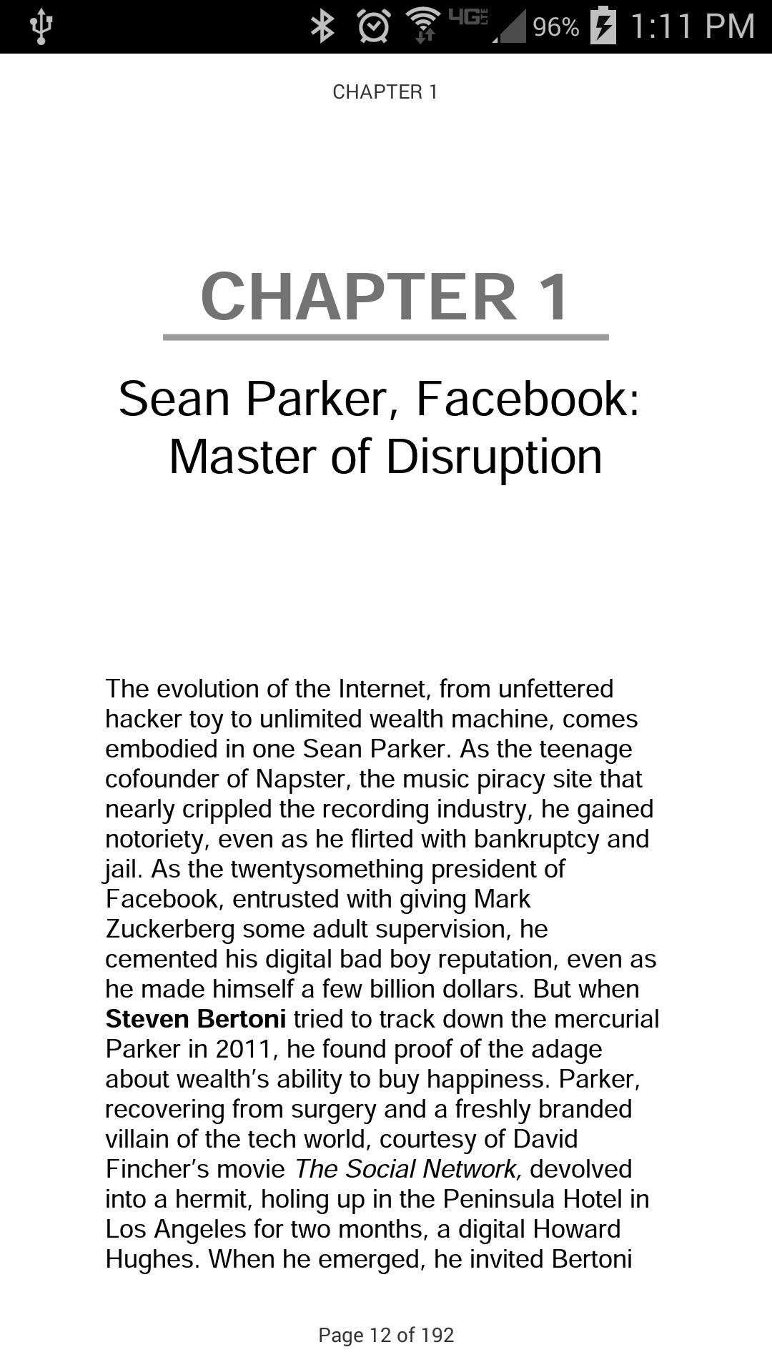 JP Morgan Reading List