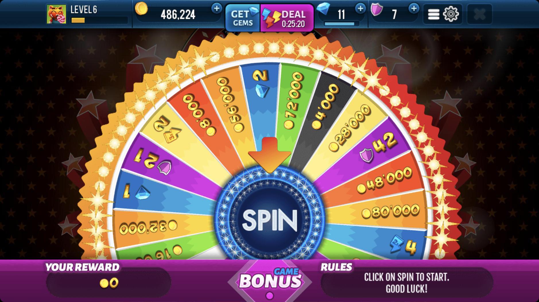 Romantic Spin Las Vegas Slots