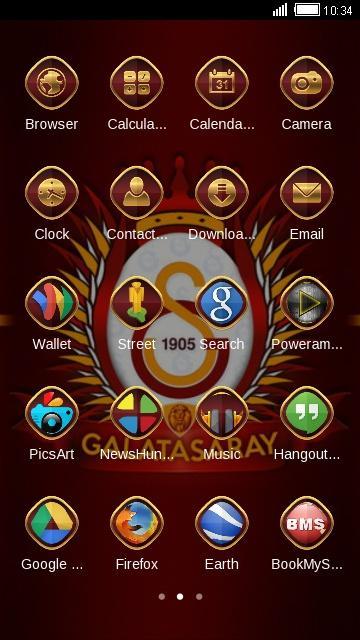 Galatasaray CLauncher Theme