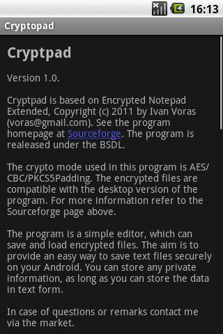 Encryptopad