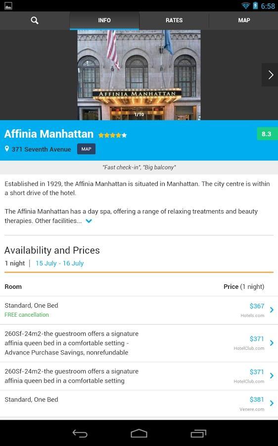 Stay Tonight Hotel booking