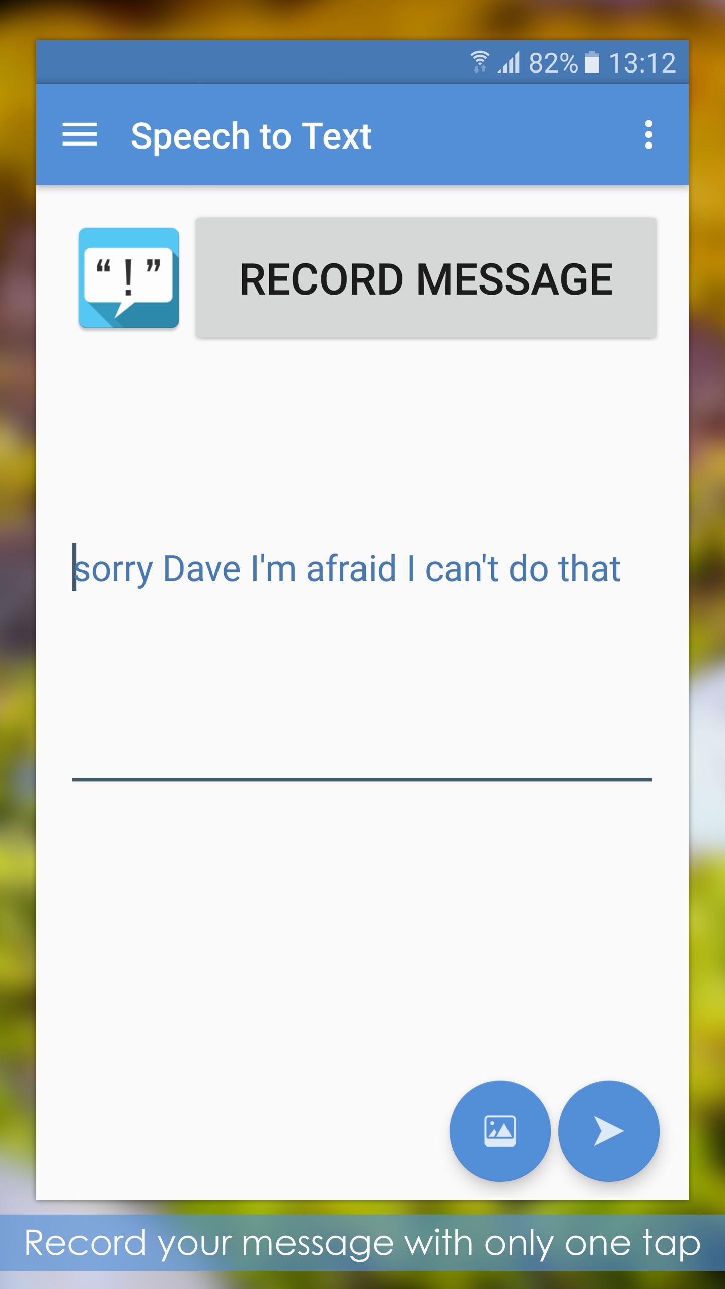 Speech to Text - Dictation