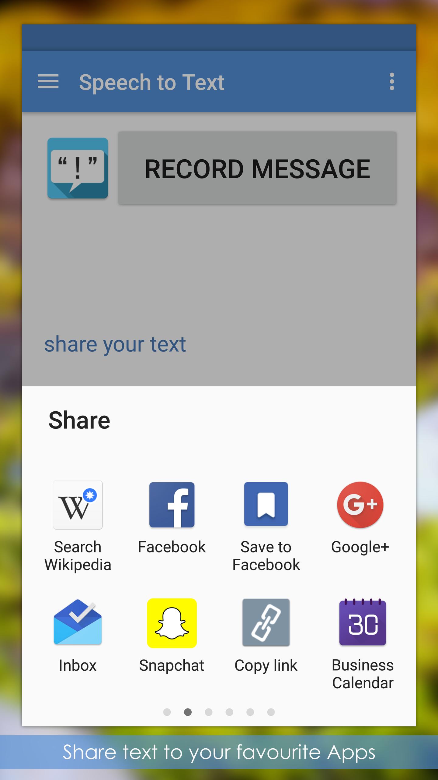 Speech to Text - Dictation