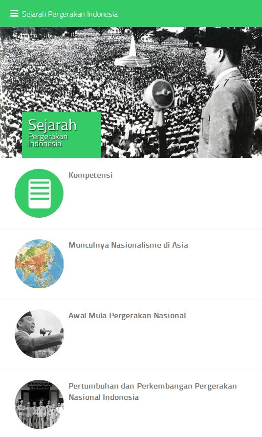 Sejarah Pergerakan Indonesia