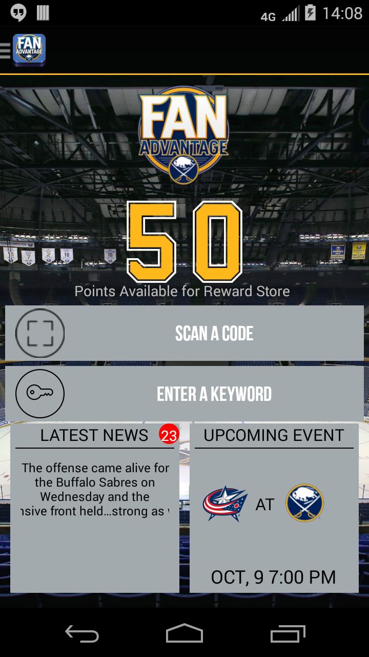 Sabres Fan Advantage