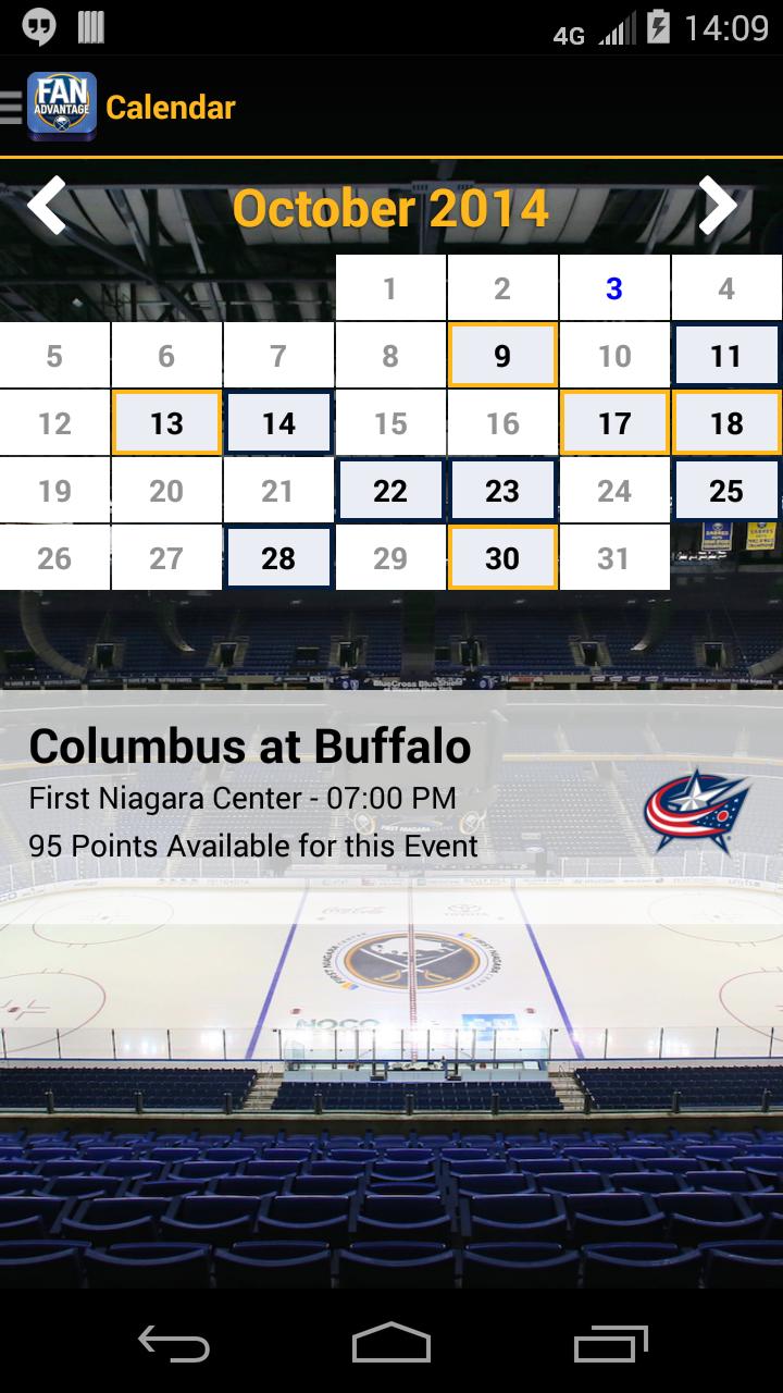 Sabres Fan Advantage