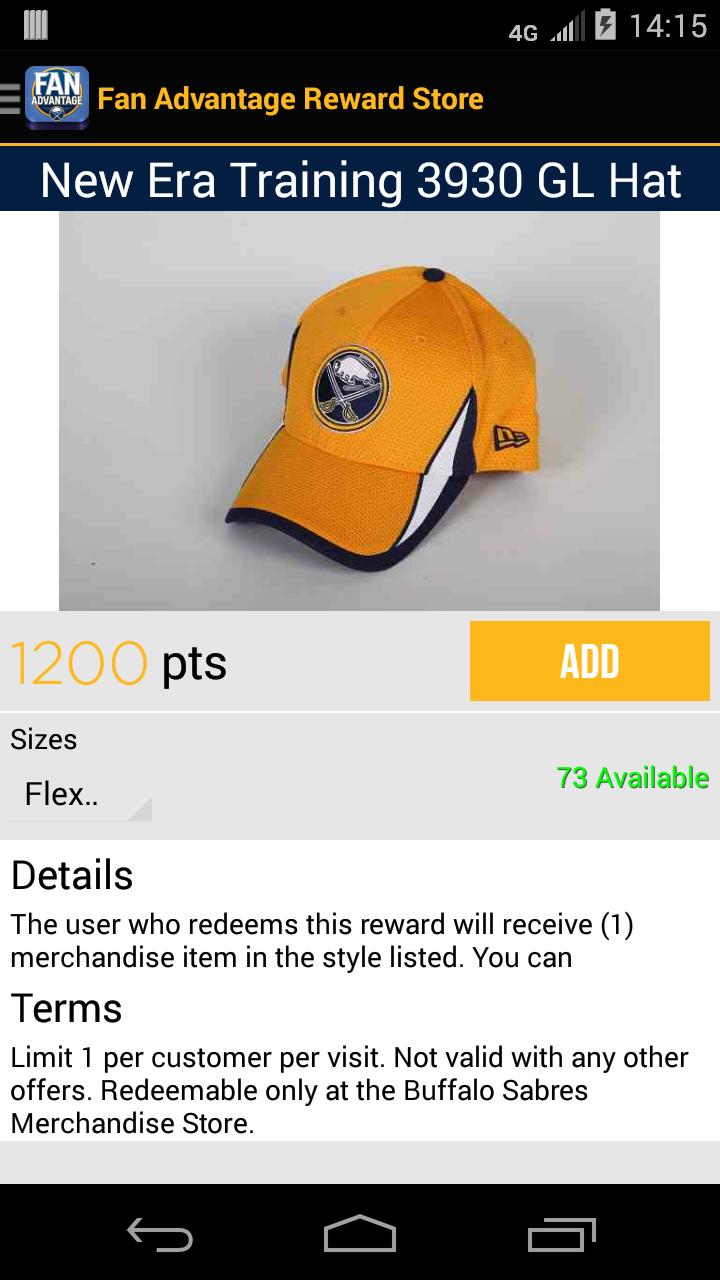 Sabres Fan Advantage