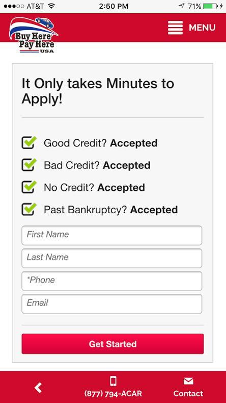 Buy Here Pay Here USA