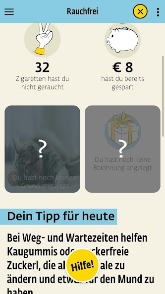 Die Rauchfrei App