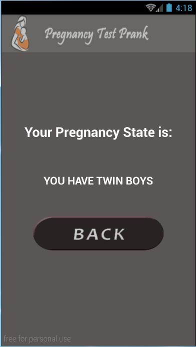 Pregnancy Test HD Prank