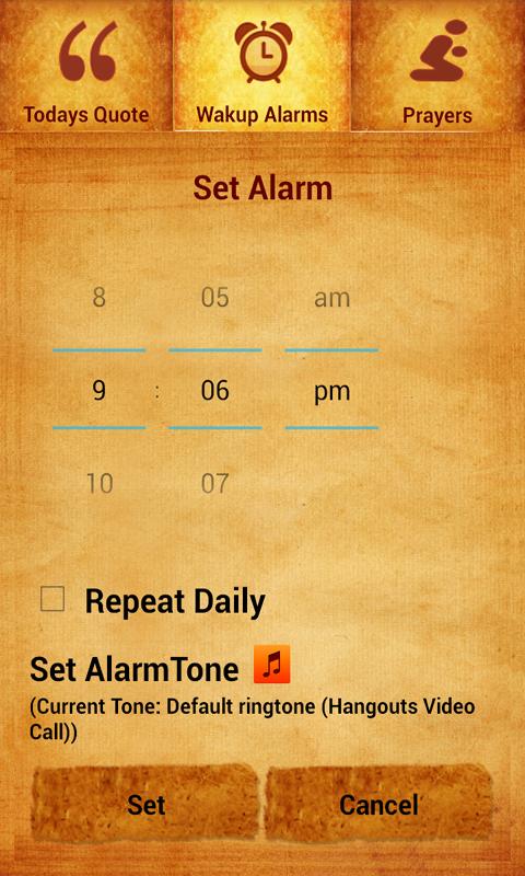 Tamil Bible Alarm