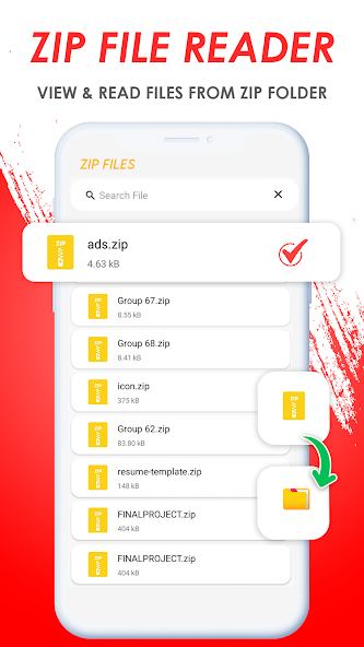 Zip Unzip & Rar File Extractor