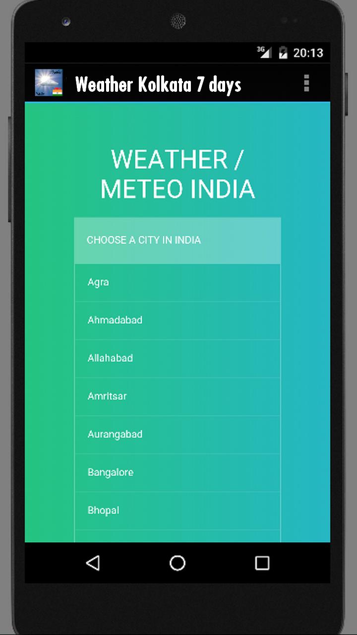 Weather Kolkata India