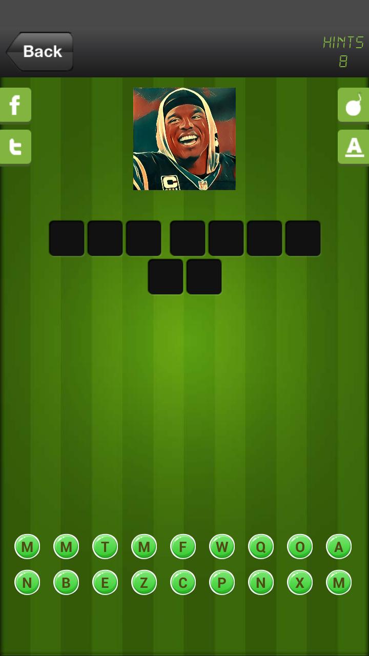 Guess NFL Players Quiz