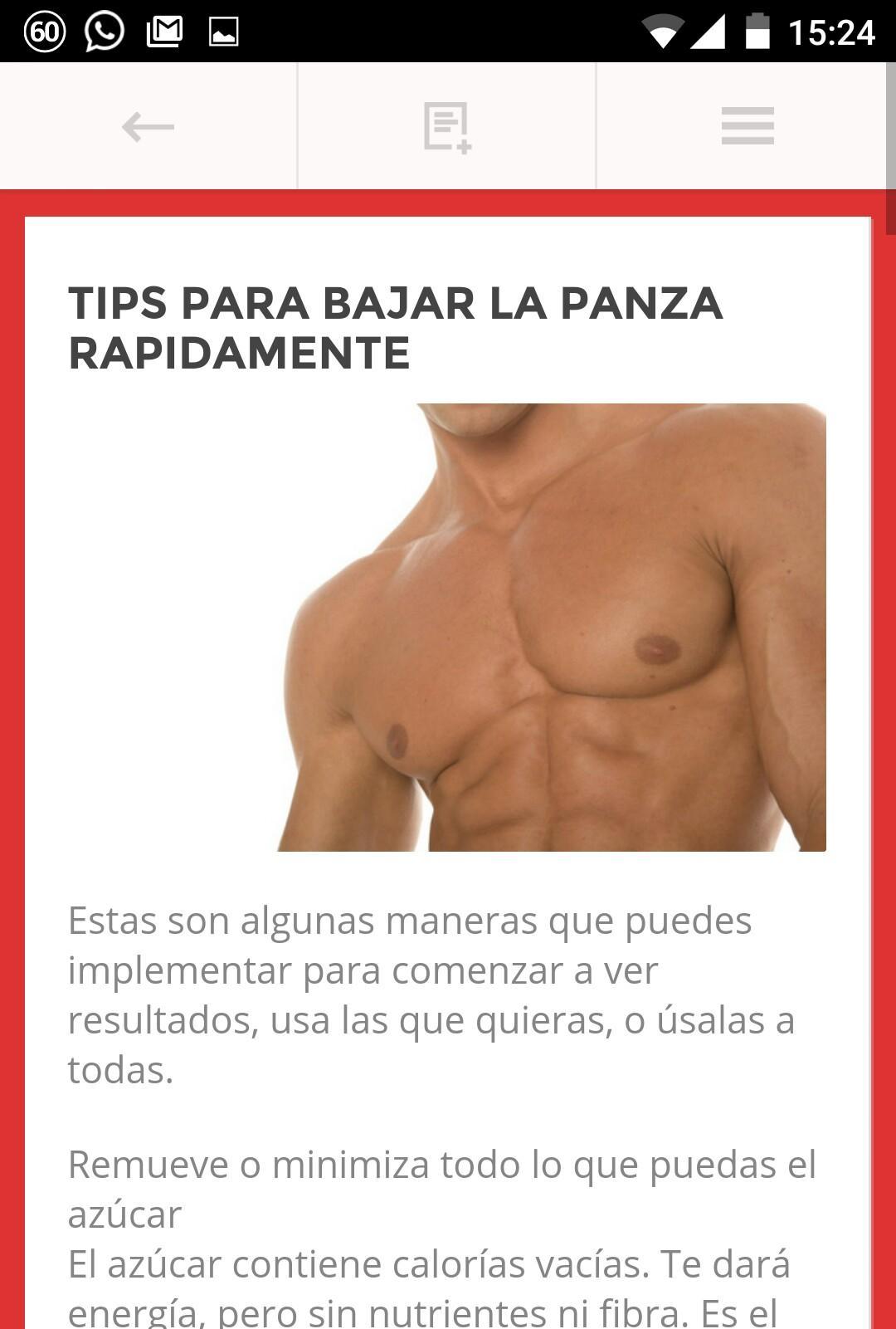 Ejercicios para Bajar la Panza