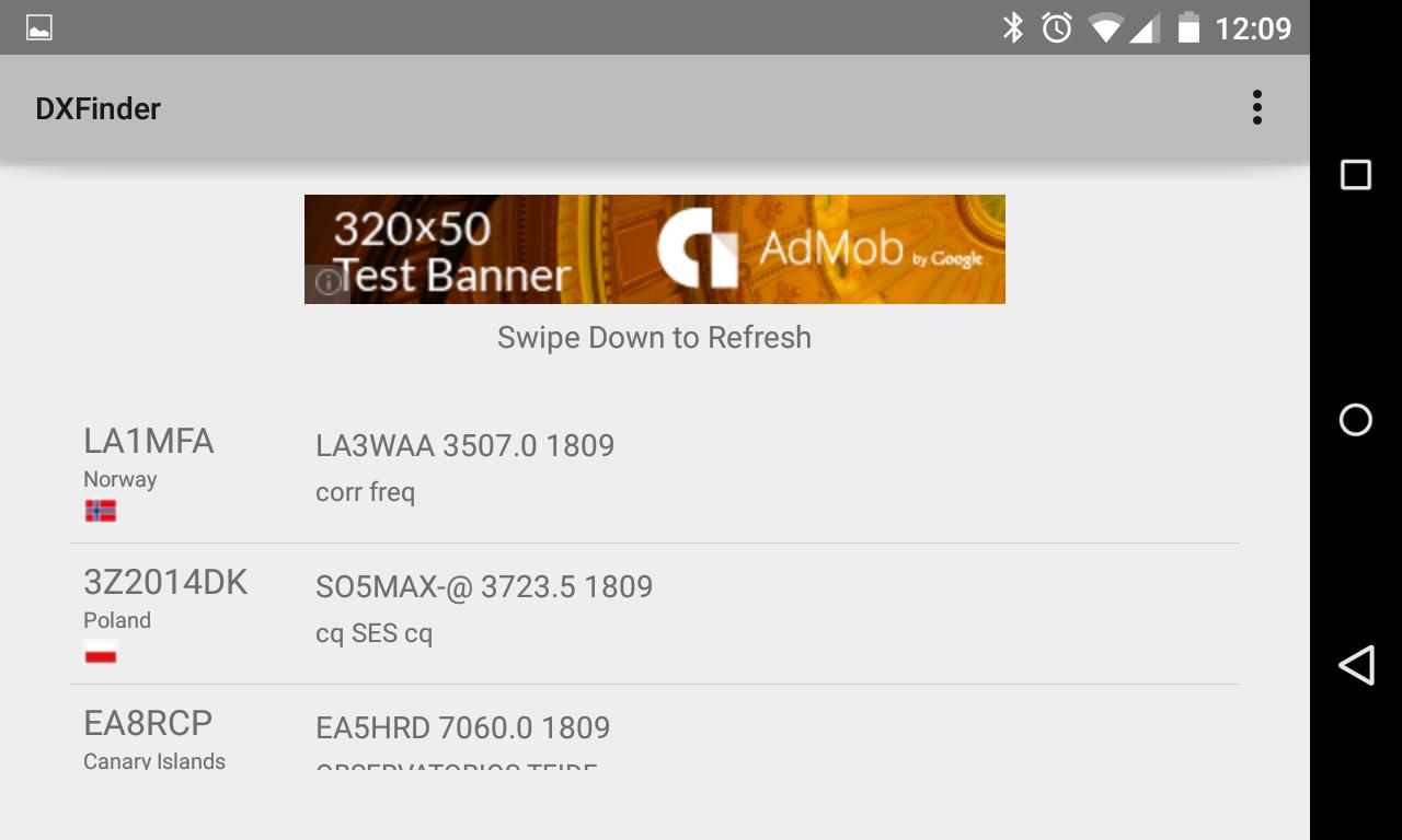 Ham DX Cluster & Spots Finder