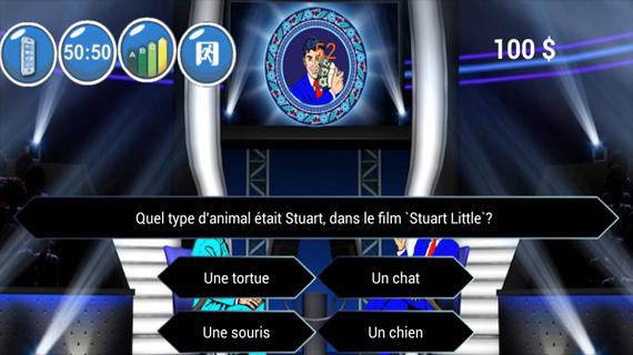 Nouveau jeu: Millionnaire 2016