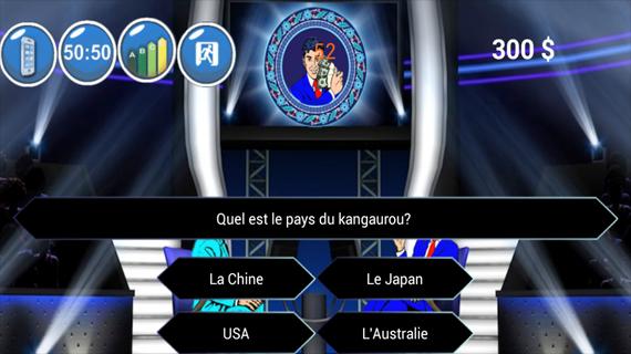 Nouveau jeu: Millionnaire 2016