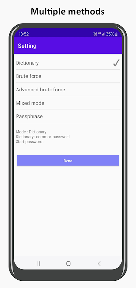 RAR password recovery
