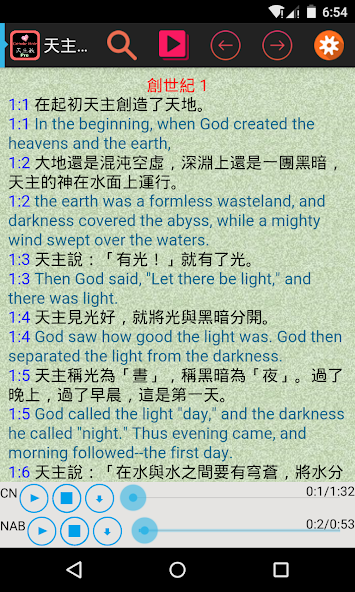 Catholic Chinese English Bible