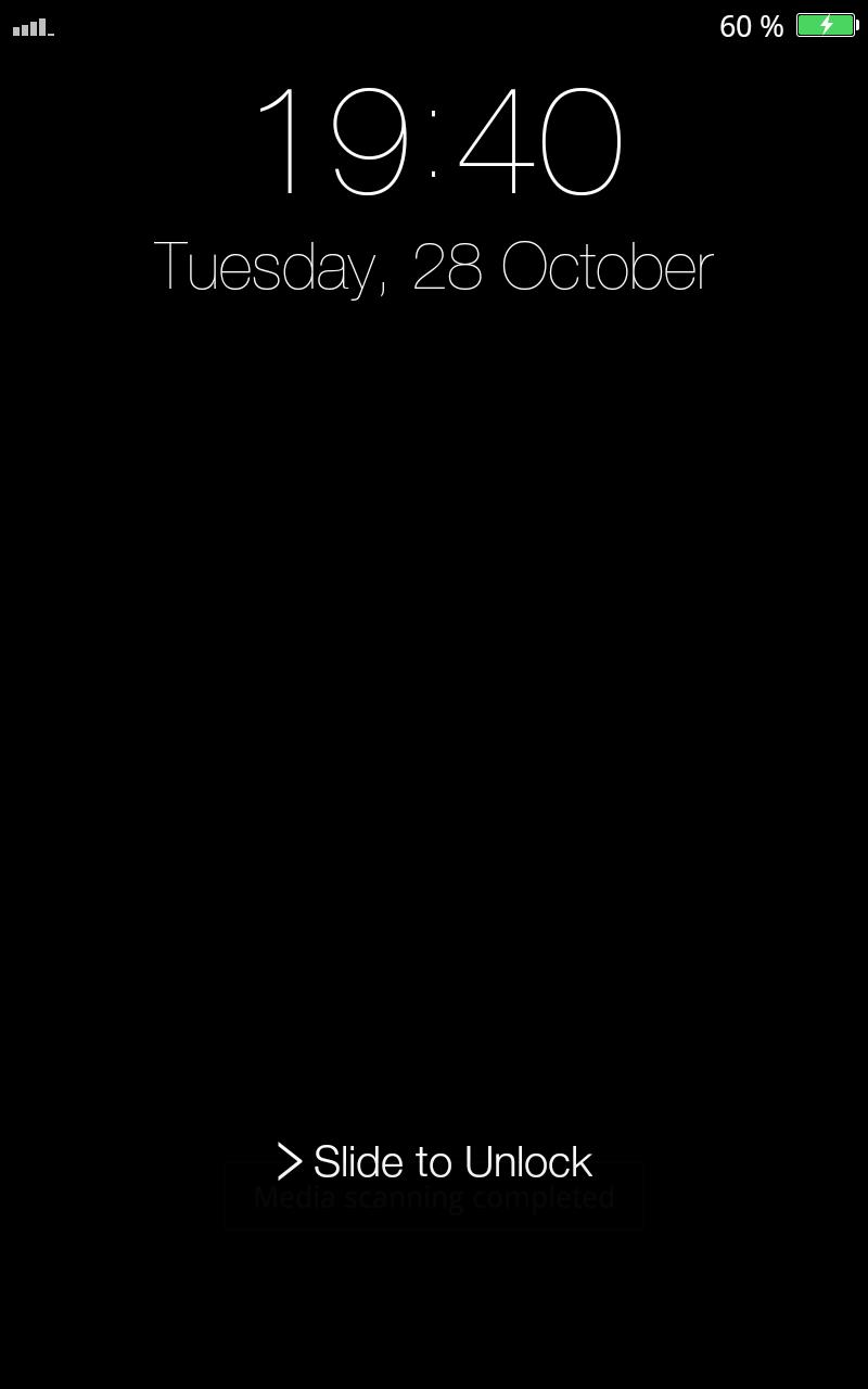 Passcode screen lock
