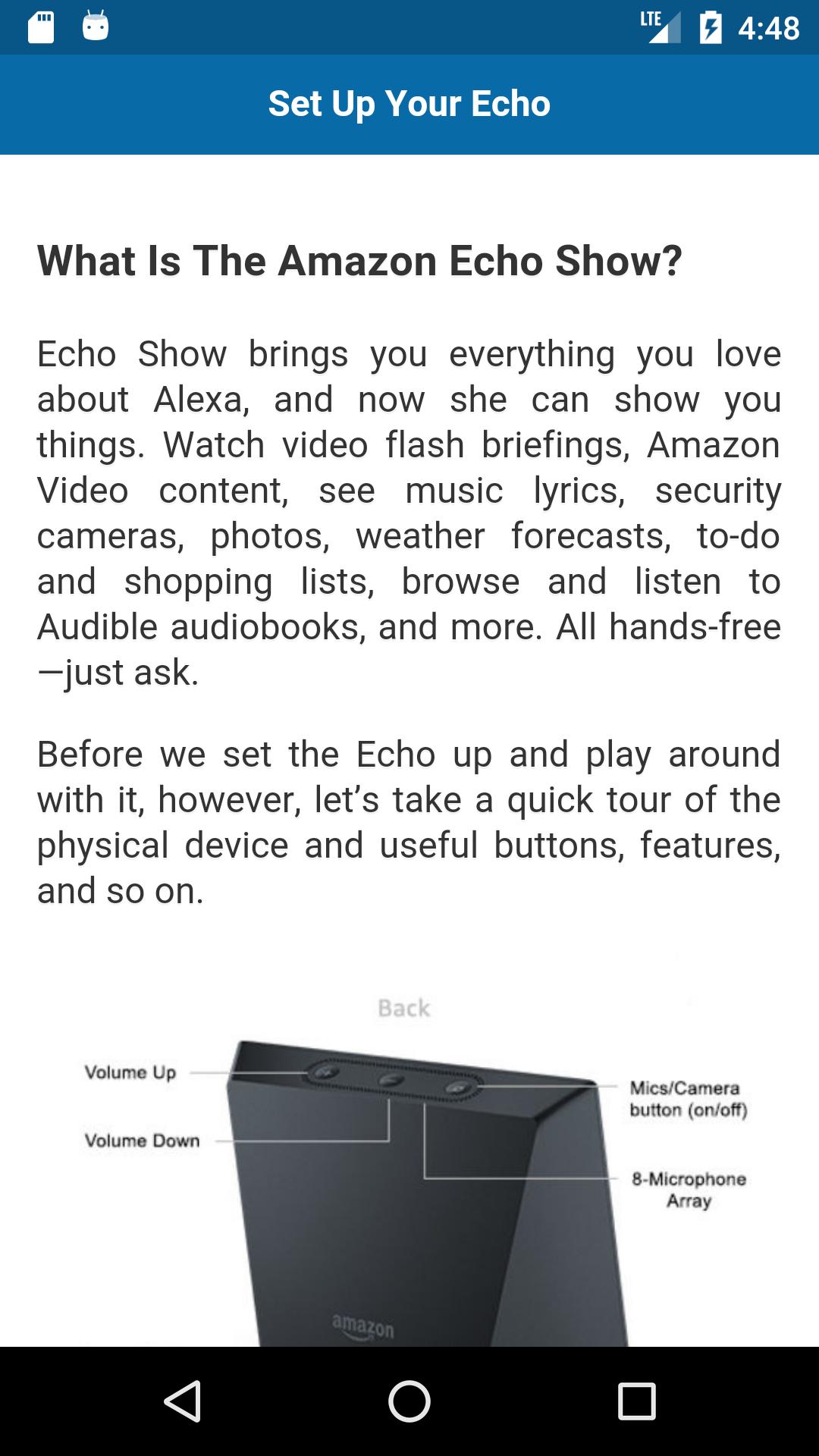 Complete guide for Echo Show