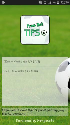 Free Bet Tips