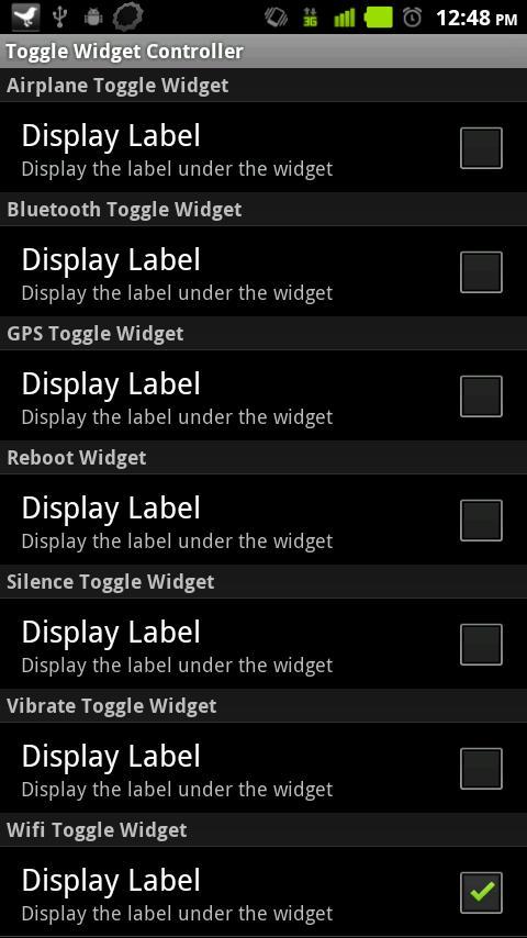 Toggle Widgets Pack