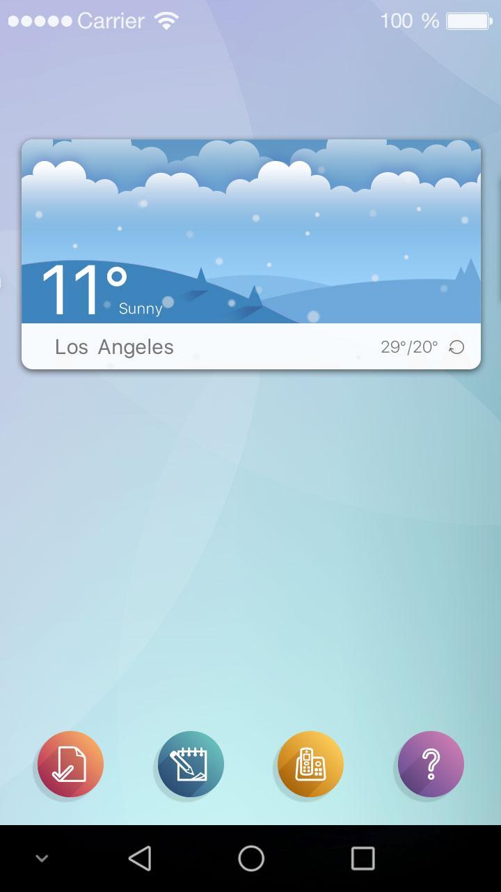 Weather Widget - Halo