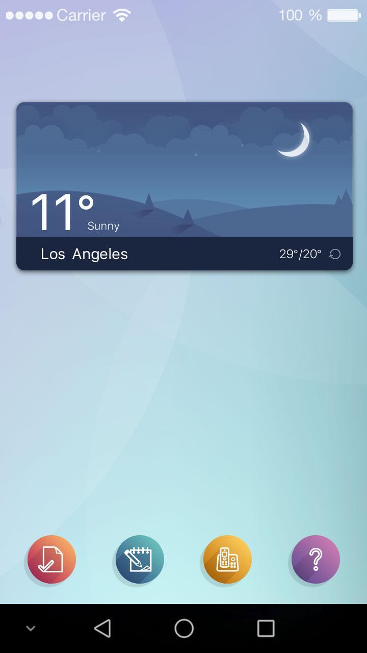 Weather Widget - Halo