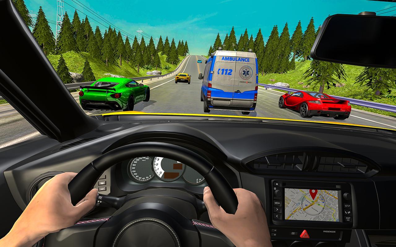 Ambulance Racing Simulator: Car Shooting
