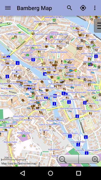 Bamberg Offline City Map