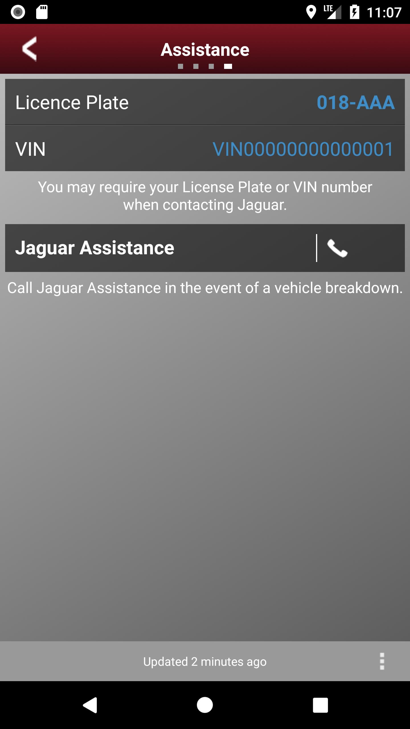 Jaguar InControl Remote
