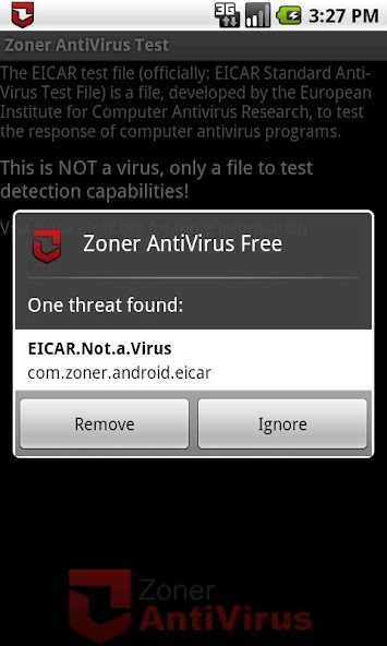 Zoner AntiVirus Test