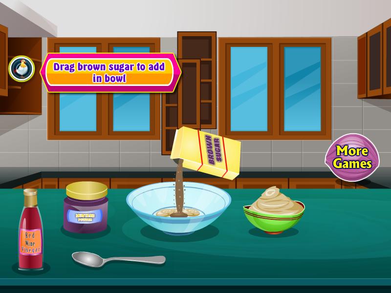 Sweet hot Mustard Chicken