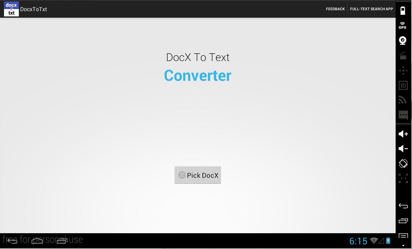 DocX To Txt Document Converter