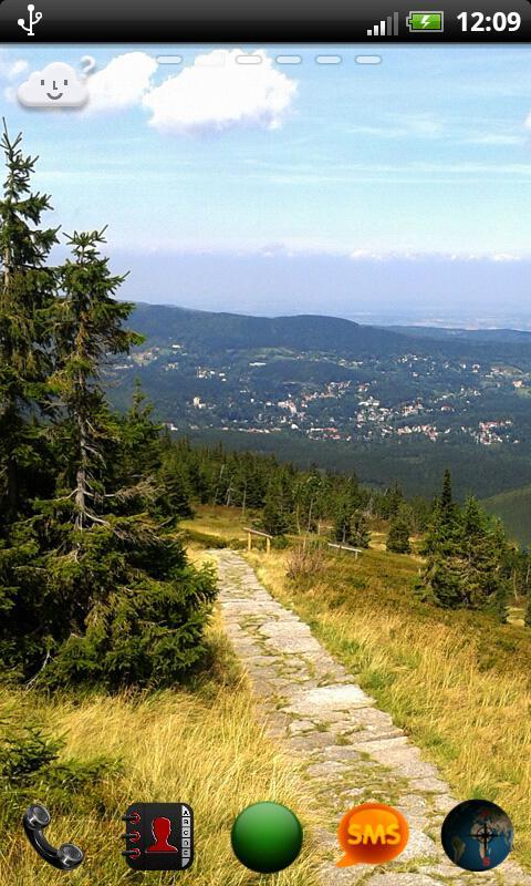 Go Launcher nature landscapes