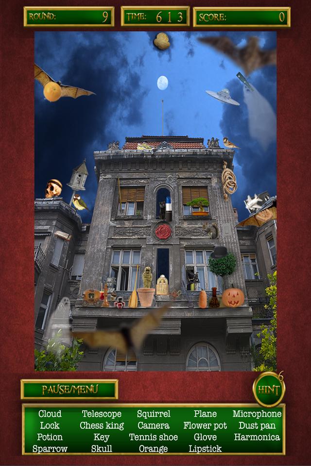 Hidden Object Halloween Ghosts