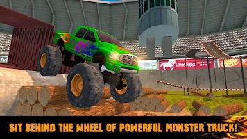 Monster Truck Stunt Race 3D